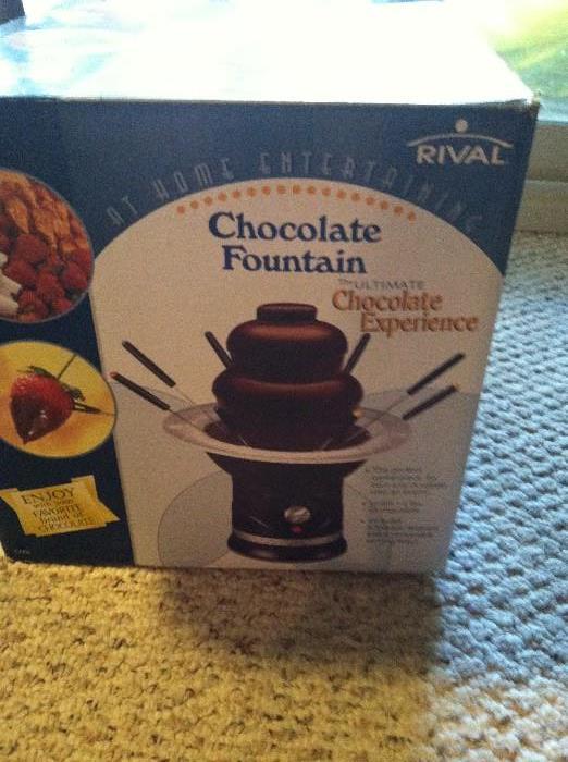 Rival chocolate fountain