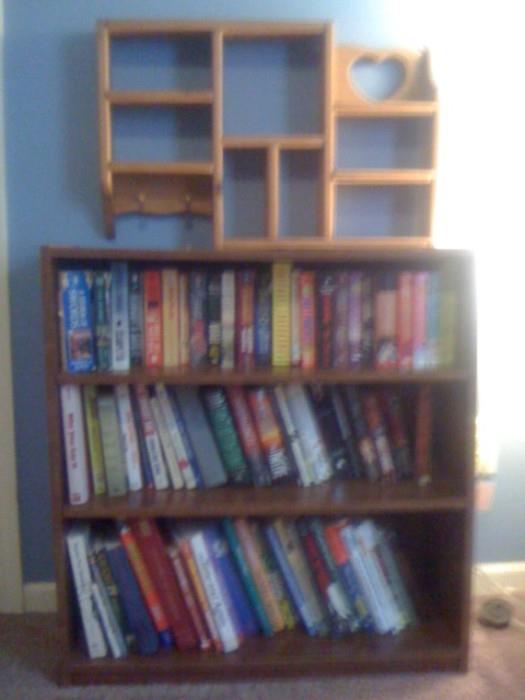 Book shelf, adult & children's books