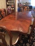Dining room table & chairs