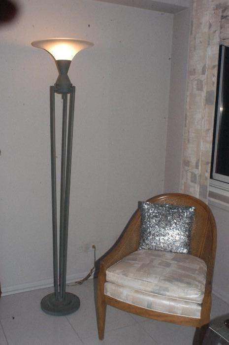 One of a pair of Lamps