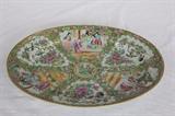 CHINESE ROSE MEDALLION CHARGER PLATE