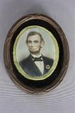 ABRAHAM LINCOLN PORTRAIT MINIATURE ON IVORY