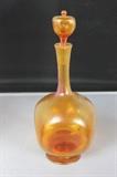 ANTIQUE LOUIS COMFORT TIFFANY FAVRILE ART GLASS DECANTER