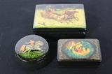 RUSSIAN LACQUER BOXES