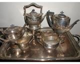 Sterling coffee/tea set. English hallmarks