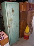 Antique Metal Cabinet