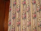 Bark cloth 40's curtains