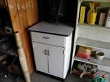 Old enamel Cabinet