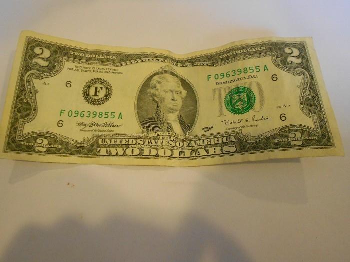 $2 United States Note