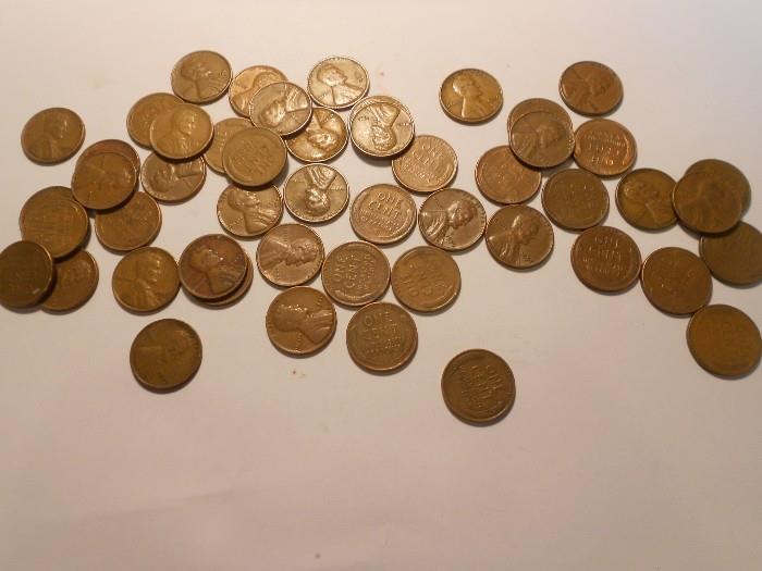 Lincoln Wheat Penny Collection
