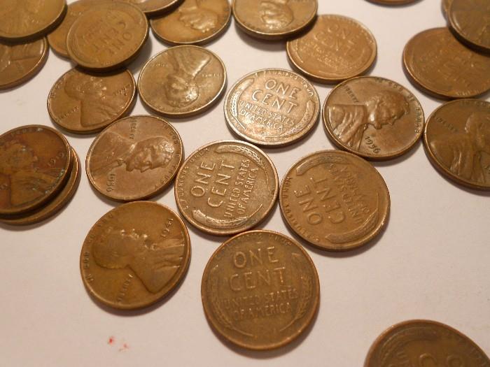 lincoln wheat penny collection