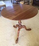 Tilt top table