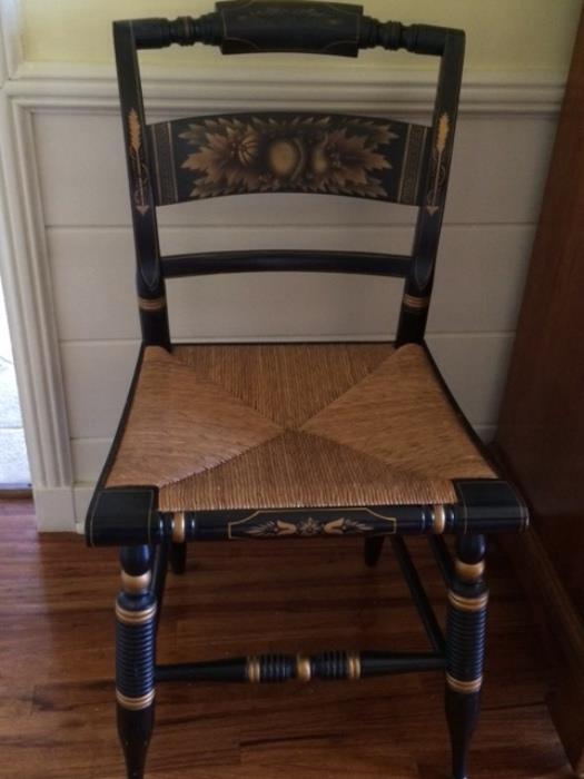 Signed Hitchcock chair