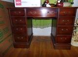 1930's mahogany desk cabinet for singer sewing machine