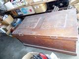 antique carpenters tool box