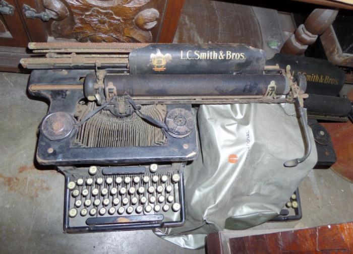 Antique Smith Brothers type writer