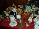Collectible Beer Steins & Toby Mugs & More