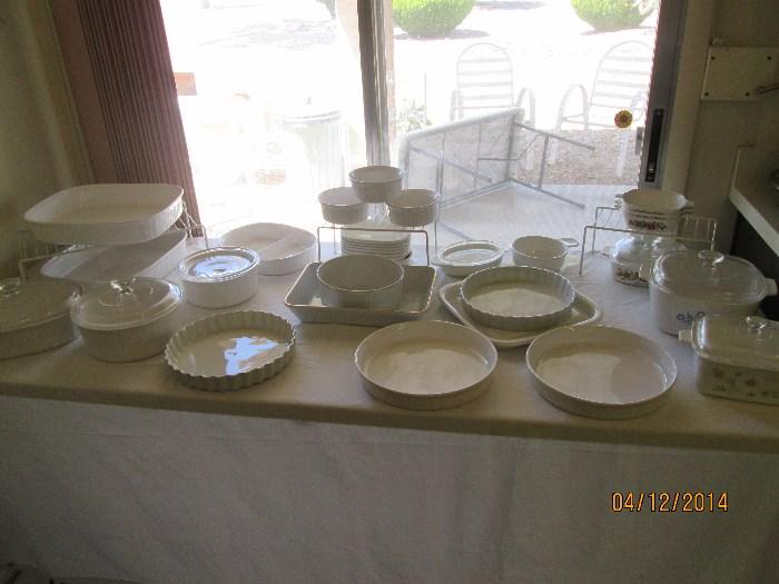 Corning ware - most of it brand new and was still in box