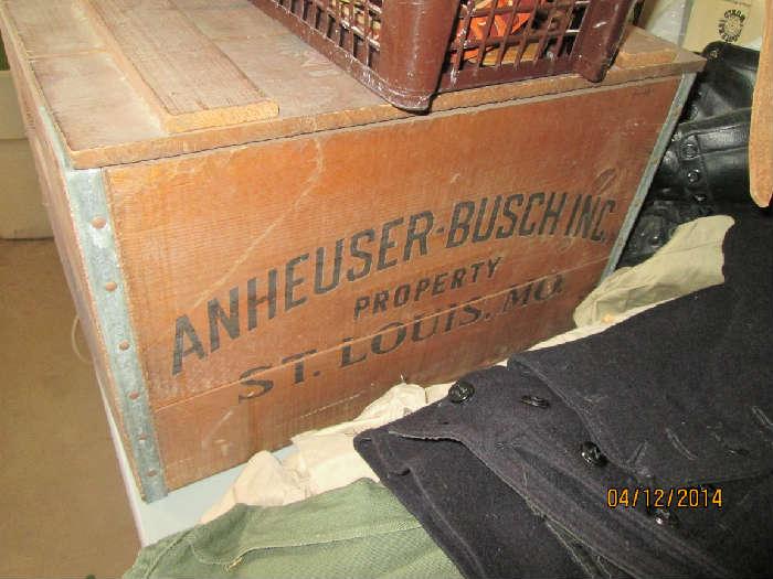 Anheuser-Busch Budweiser Crate