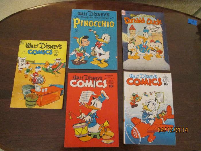 Vintage Walt Disney comics