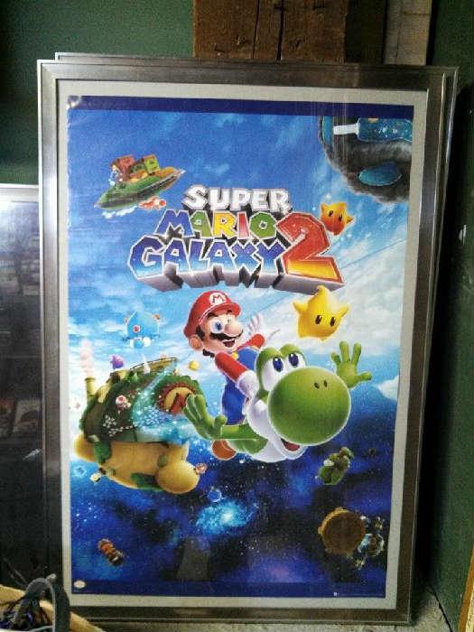 Super Mario Galaxy 2 framed poster