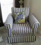 Matching occasional chair.