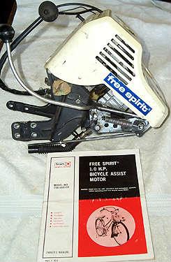 Sears Free Spirit bicycle motor
