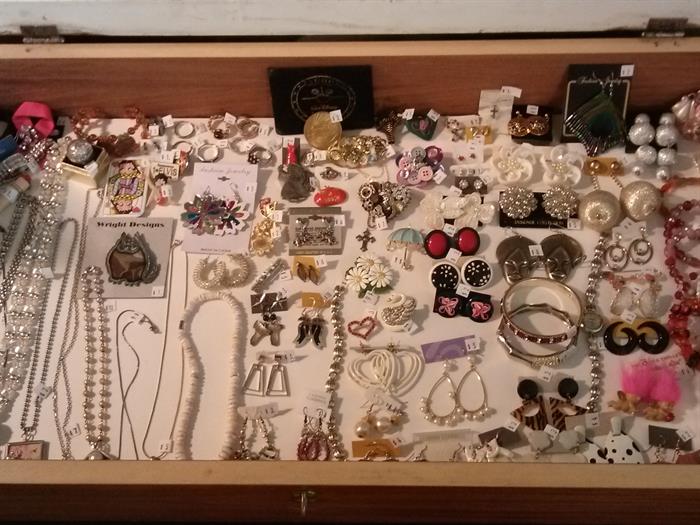 Just one of many cases of jewelry