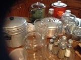 Crystal Metal and Stainless Steel Cookware , Vintage Steel Items 