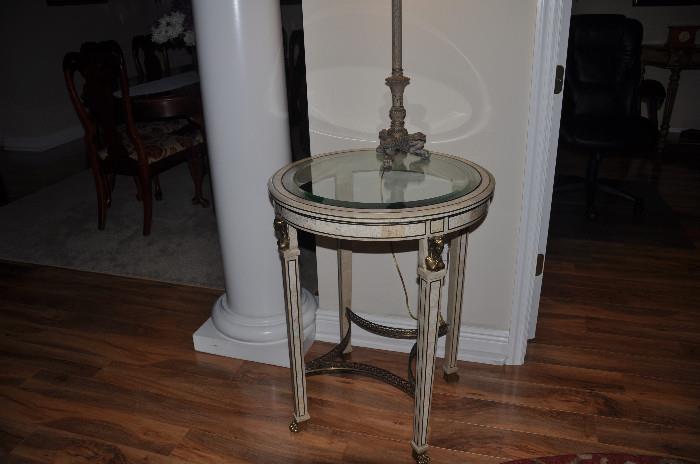 Accent Table - Solid Marble