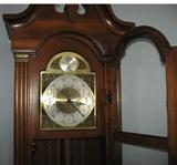 Tall clock, grandfather clock face, Tempus Fugit 