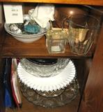 Glassware, heavy pitcher