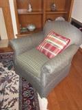 Upholstered arm chair