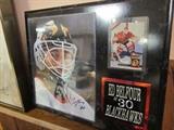 Signed Ed Belfour picture, Chicago Blackhawks