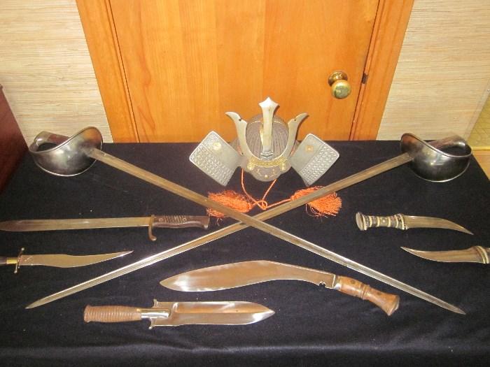 Battle knives and swords, Vintage knives, German