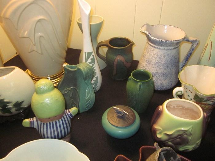 Art pottery , vintage pottery, craftsman pottery