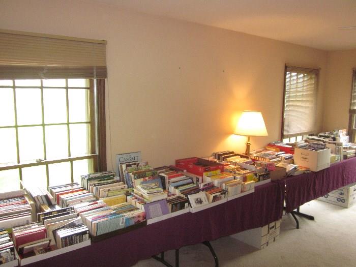 Books, Thousands of Books, Fly Fishing, Landscaping, children's, Fiction, Non-Fiction, Coffee table books