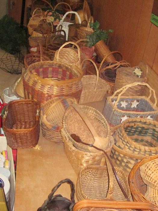 Baskets, Designer including Longaberger