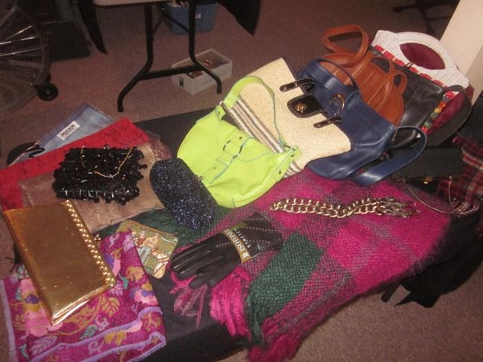 Purses, Scarves, gloves, women's accesories