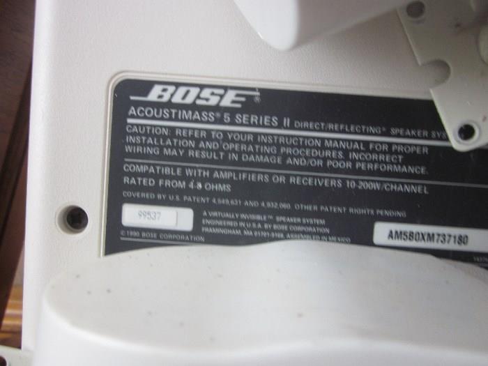 Bose Acoustimass 5 Series II
