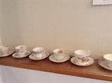 tea cup collection approximately 20 sets