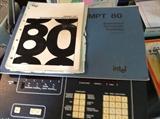 Intel prompt 80/85, books and manuals,