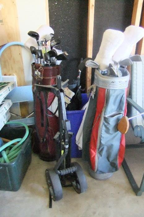 Golf Clubs, Golf Bags, Golf Items