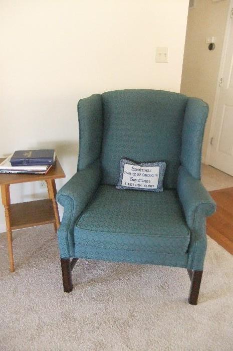Wing Chair & small Table