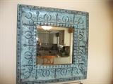 4ft Square Tin Framed Mirror, from Twigs & Moss