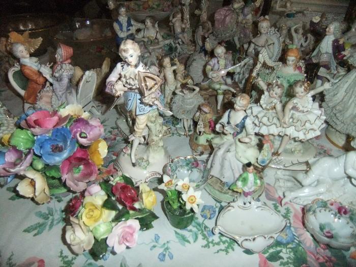 Huge Porcelain Figure Collection