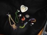 Some of the estate and costume jewelry