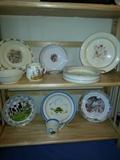 Vintage children's dishes
