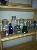 Glass bottles and jars