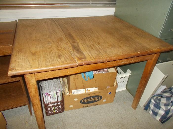 Vintage Wood Dining Table - belonged to grandmother in North Carolina